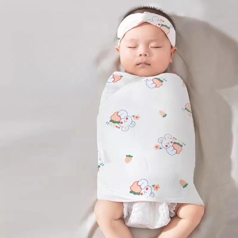 新生婴儿防惊跳包巾冬天秋冬季包被初生儿襁褓宝宝睡袋防惊吓神器