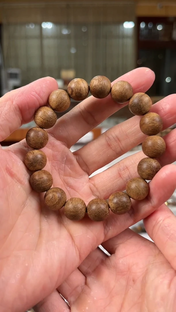 【闪购商品】沉香手串1.2越南惠安沉香手串14.5克