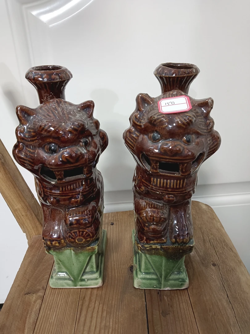 狮子蜡台，改拍，链接，一物，一拍。