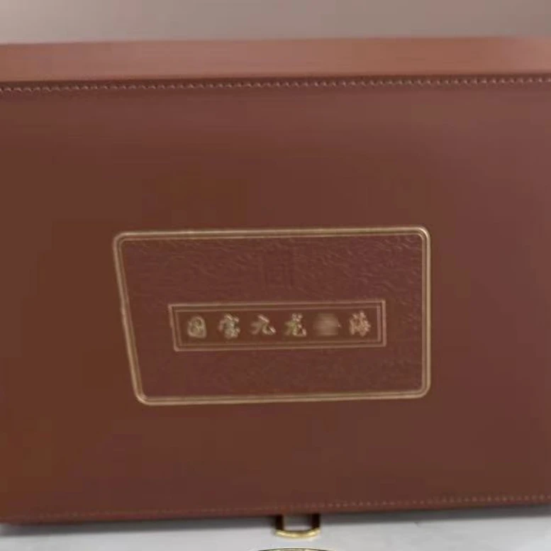 国宝九龙金海W文创礼盒摆件