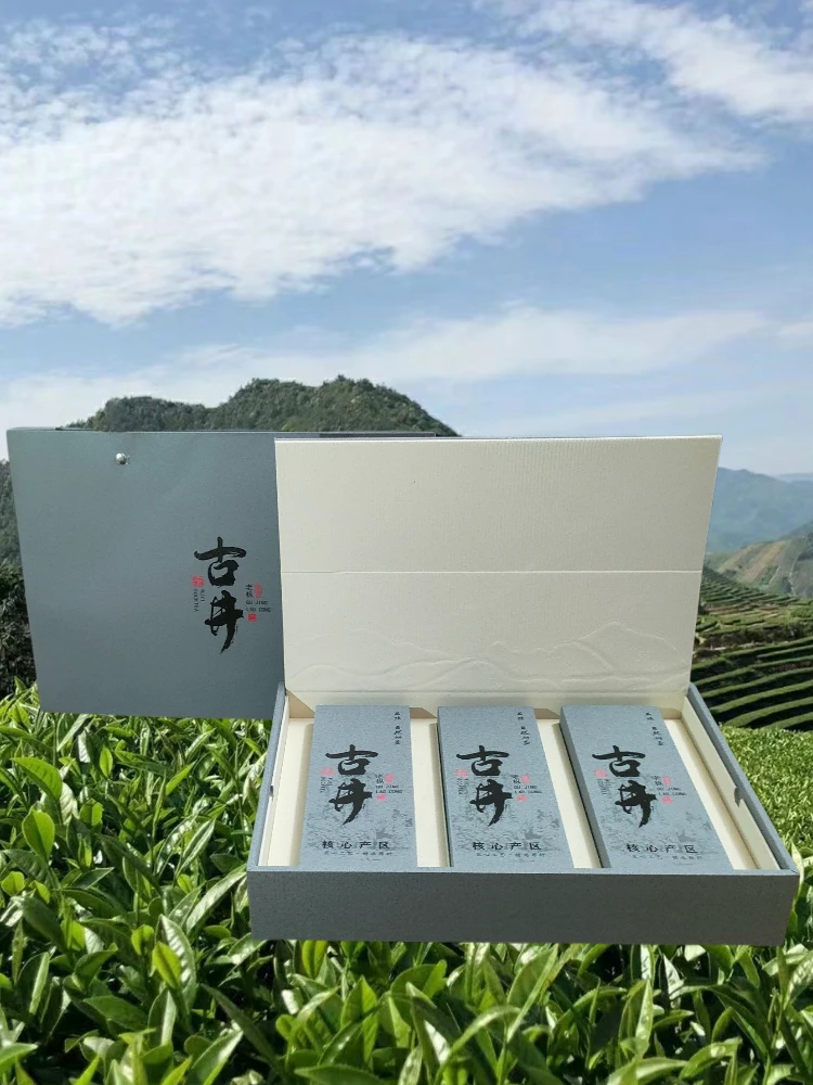 武夷古井水仙武夷正岩茶送礼礼盒木质香中秋送礼老丈人节礼