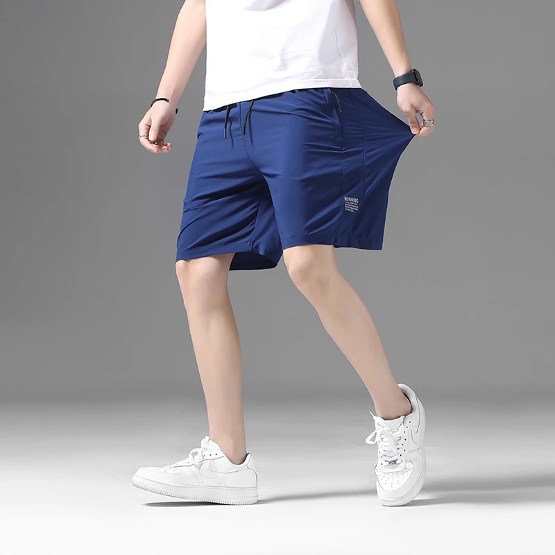 夏季透气速干短裤运动裤户外休闲大码男士裤子薄款弹力男女通用