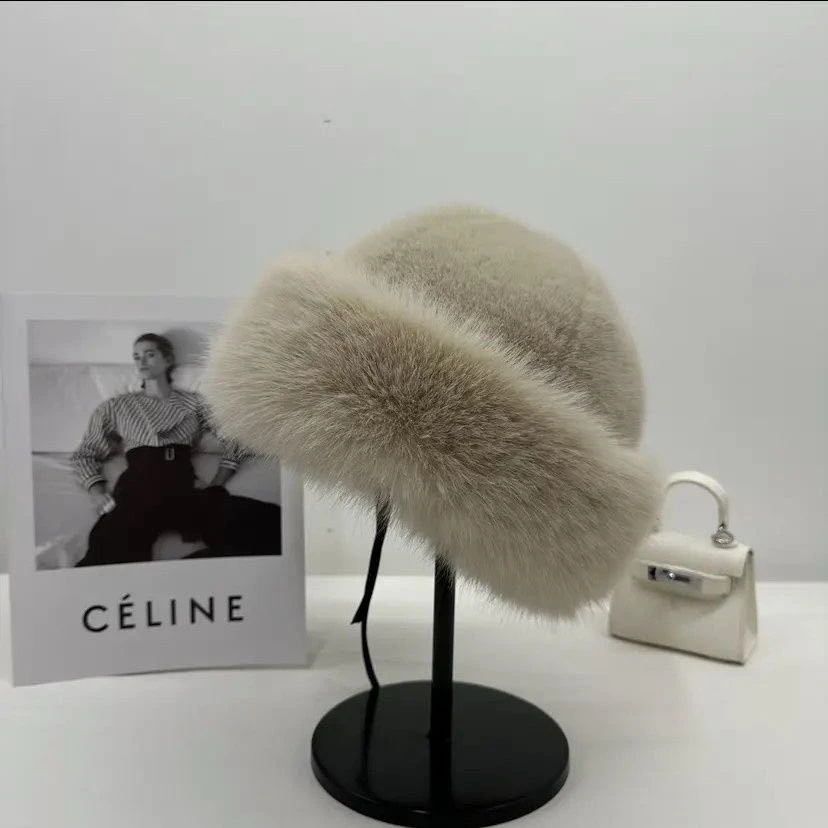 超级福袋时尚百搭毛毛帽子