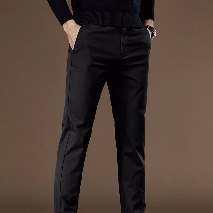 【杰凡】男士商务休闲裤Q裤子