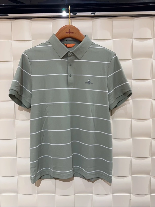 比音勒芬24夏季新款条纹亮色T恤1568