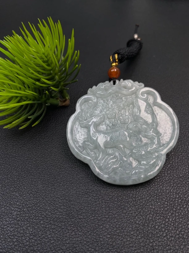 天然缅甸翡翠吊坠0042