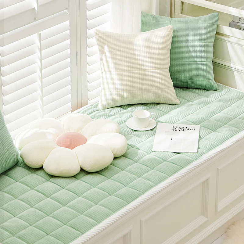 飘窗垫2025新款四季通用高级感卧室窗台垫网红阳台垫榻榻米坐垫毯