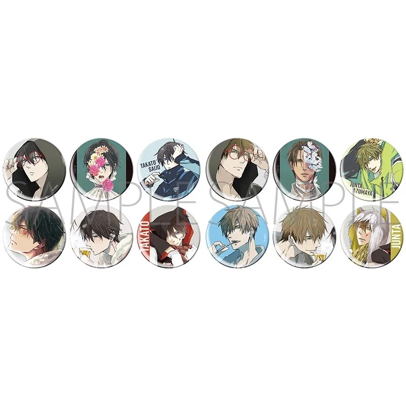 【桃太郎】我让最想被拥抱的男人给威胁了个人吧唧徽章现货随机一发