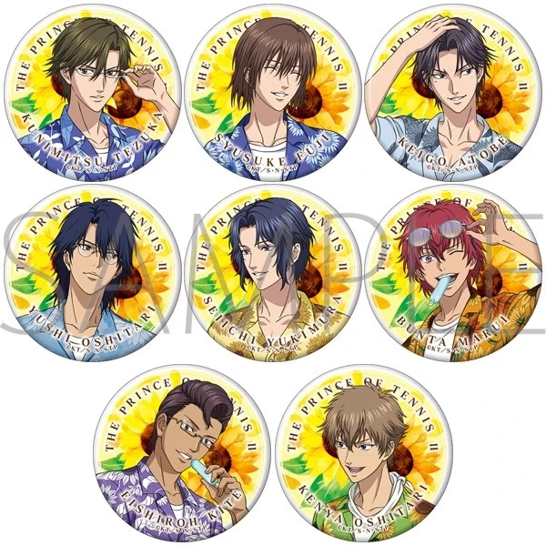 【桃太郎】新网球王子 夏日情人节2024 吧唧徽章 现货随机一发