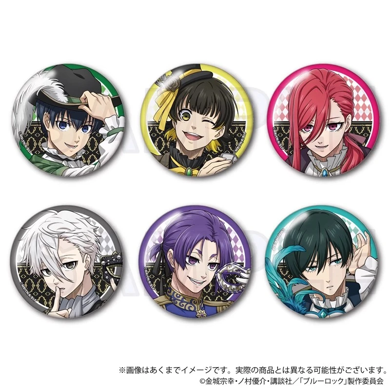 【桃太郎】蓝色监狱 蓝锁 YLine 徽章 闪卡 假面舞踏会ver现货代拆