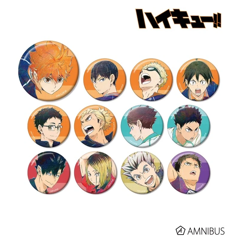 【桃太郎】排球少年 AniArt水彩结晶展同柄吧唧 7弹 现货 随机一发