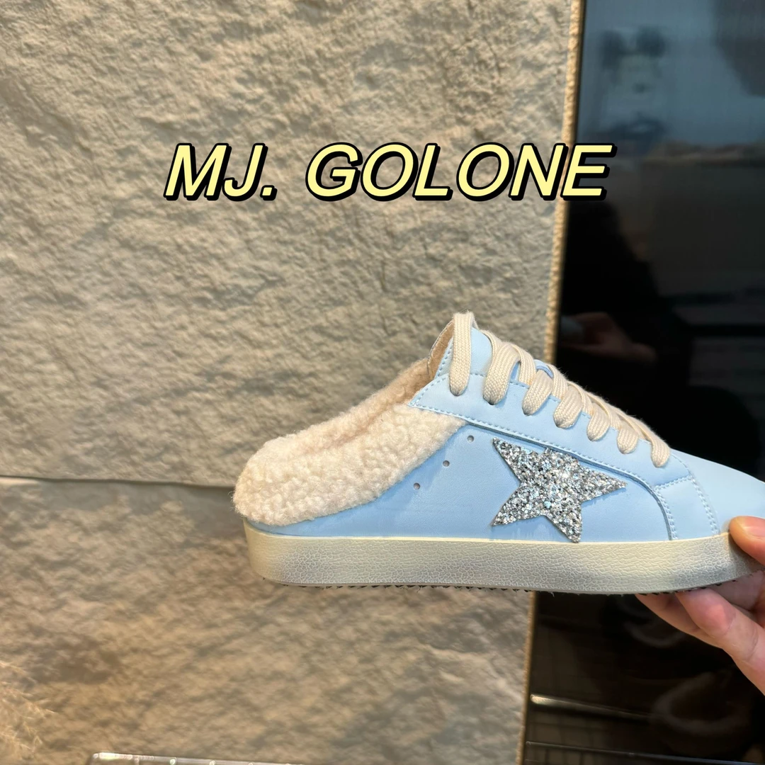 新款东大门星星款百搭时尚女士毛托