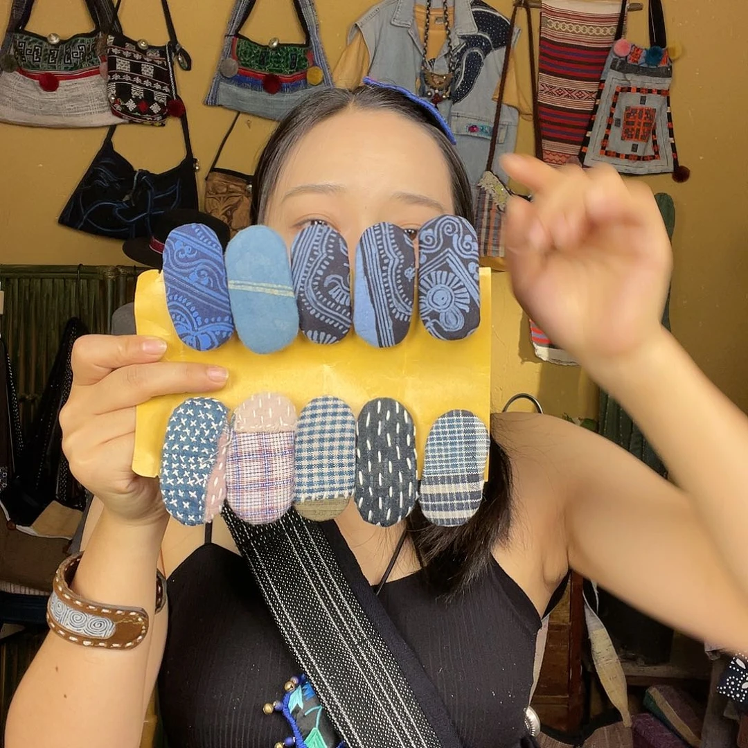 织绣手工发夹随机发