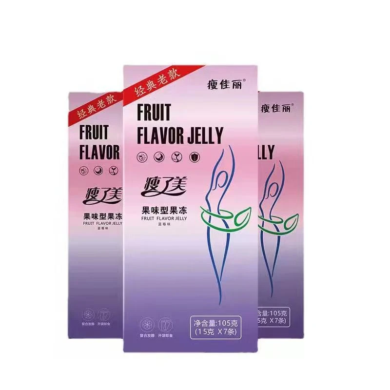 瘦佳丽 瘦了美果味型果冻105克（15克*7条）