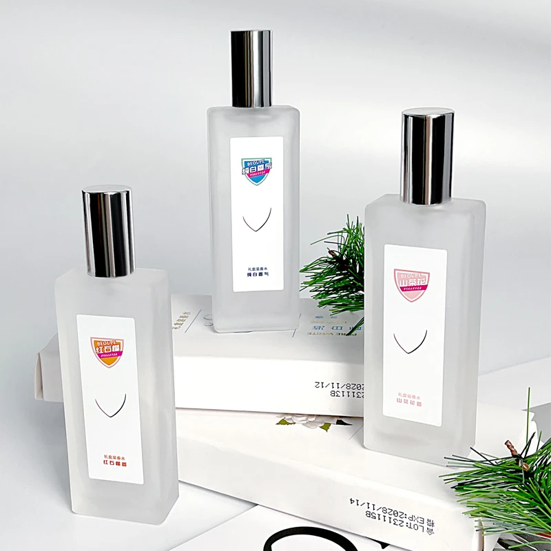 舒服佳同款山茶花香水礼盒装男女士持久清新纯白红石榴经典香气