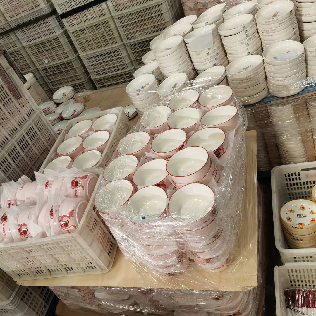 【旭业老张】J-高温陶瓷浮力单品装组合装包邮餐具