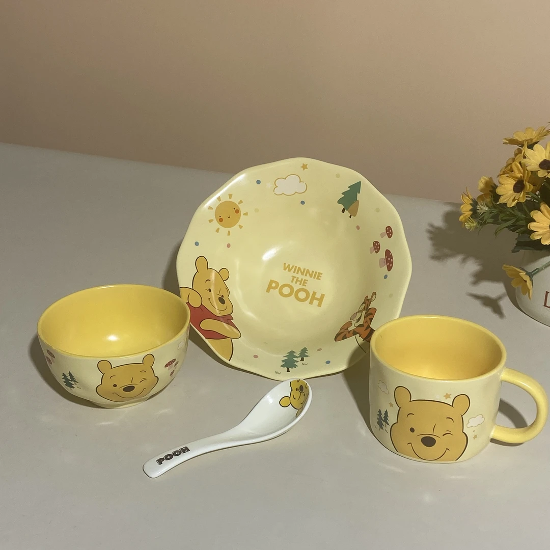 【旭业老张】迪士尼正版玩趣系列餐具4件套