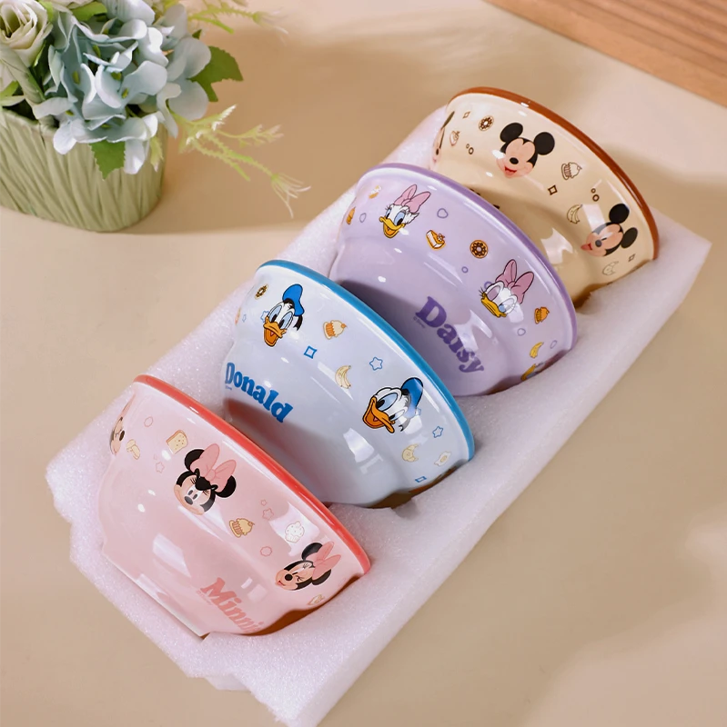 【言则】迪士尼正品淘趣系列4.75寸思嘉饭碗 混装人物