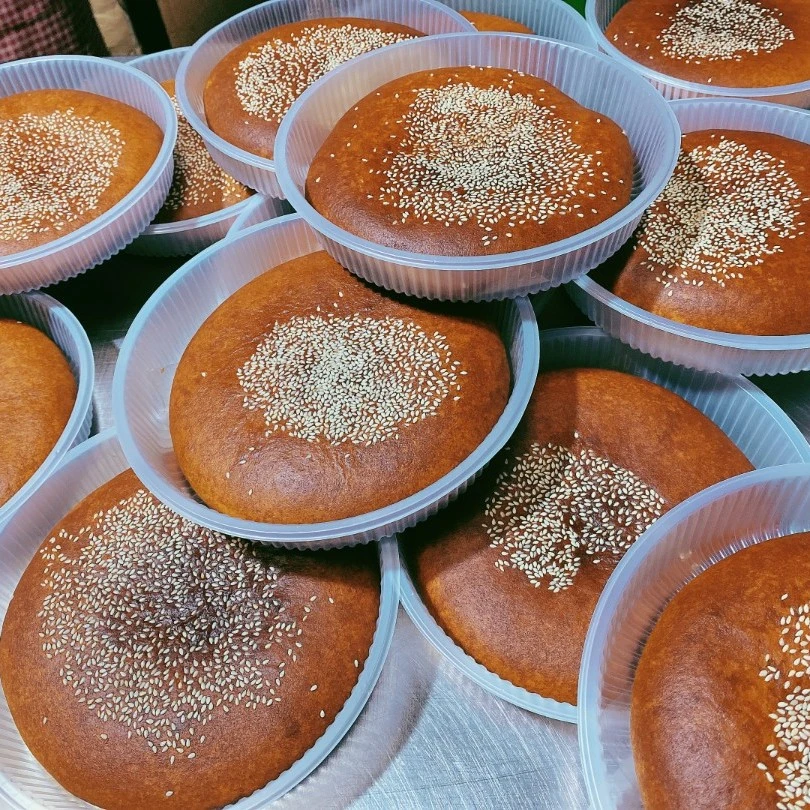 传统手工中秋大荞饼清真零食特产400克/个中通包邮