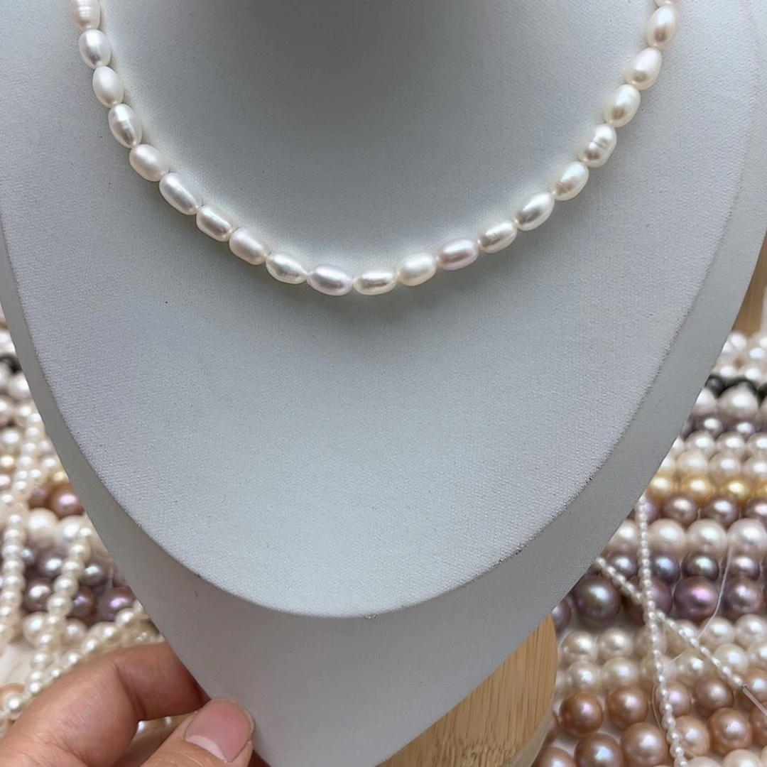 【闪购商品】淡水珍珠颈饰未镶嵌5-6