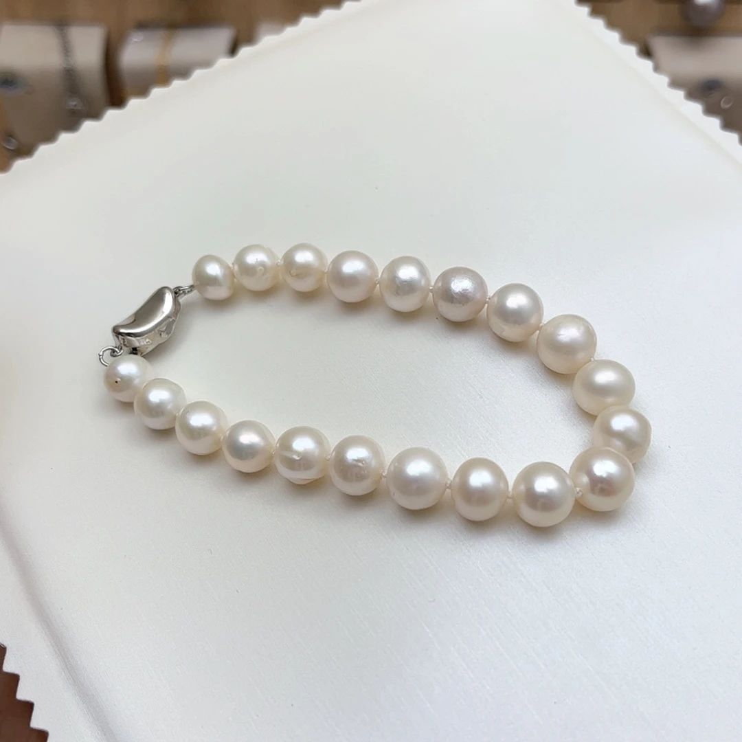 【闪购商品】淡水珍珠颈饰未镶嵌8-9无核