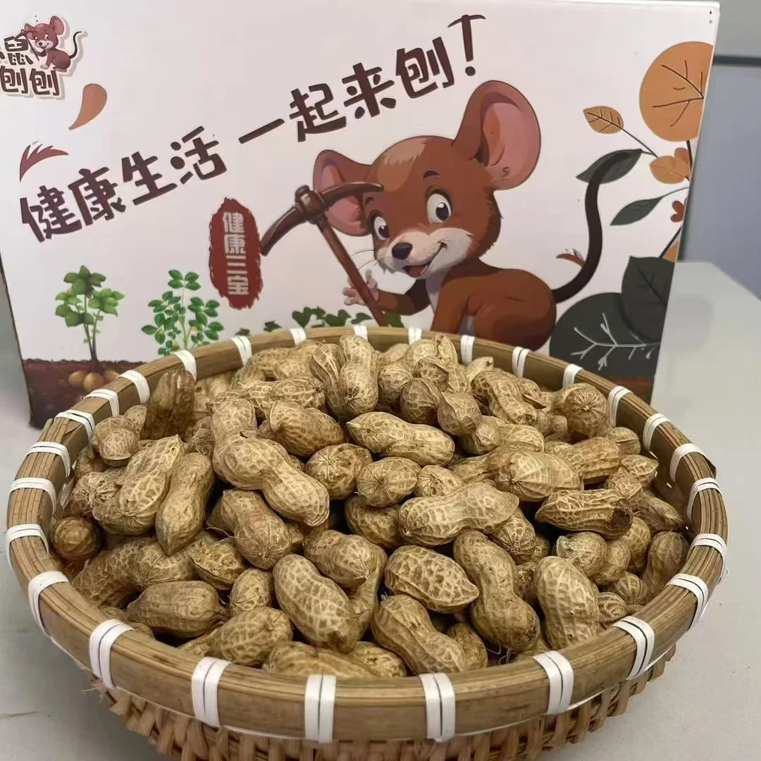 小鼠刨刨现刨鲜花生3斤新鲜