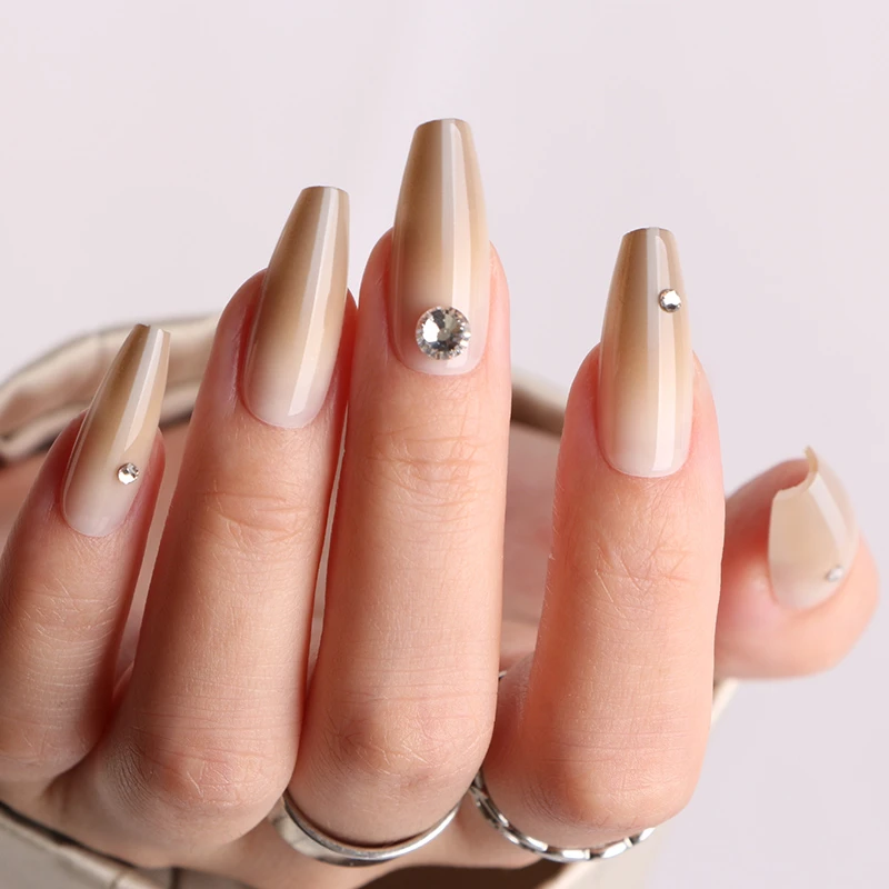 方寸间-空白 78/69/35/粉 穿戴甲气质高级可拆卸重复使用甲片