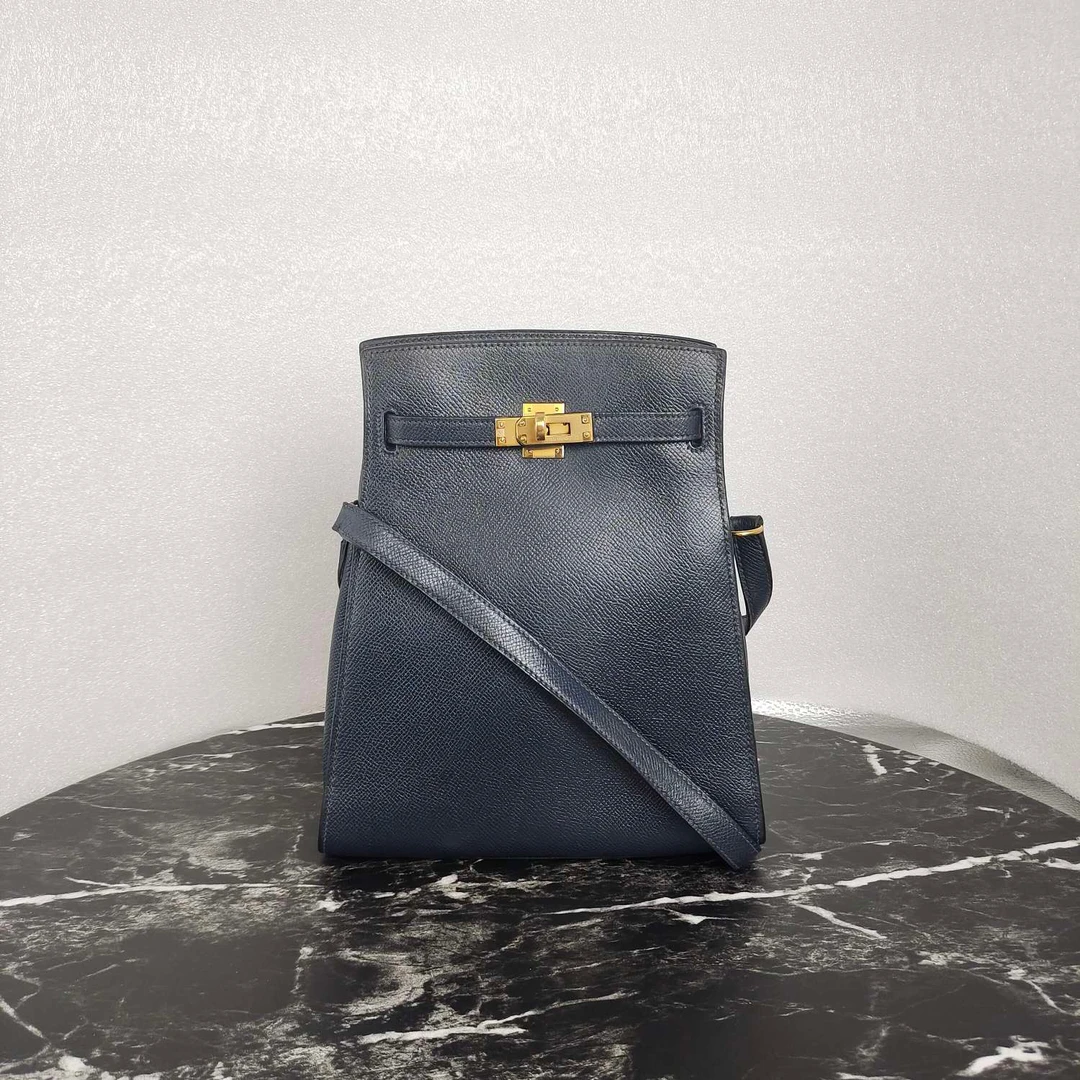 95新 Hermes/爱马仕 爱马仕 HERMES Kelly sport金扣 E皮/3562