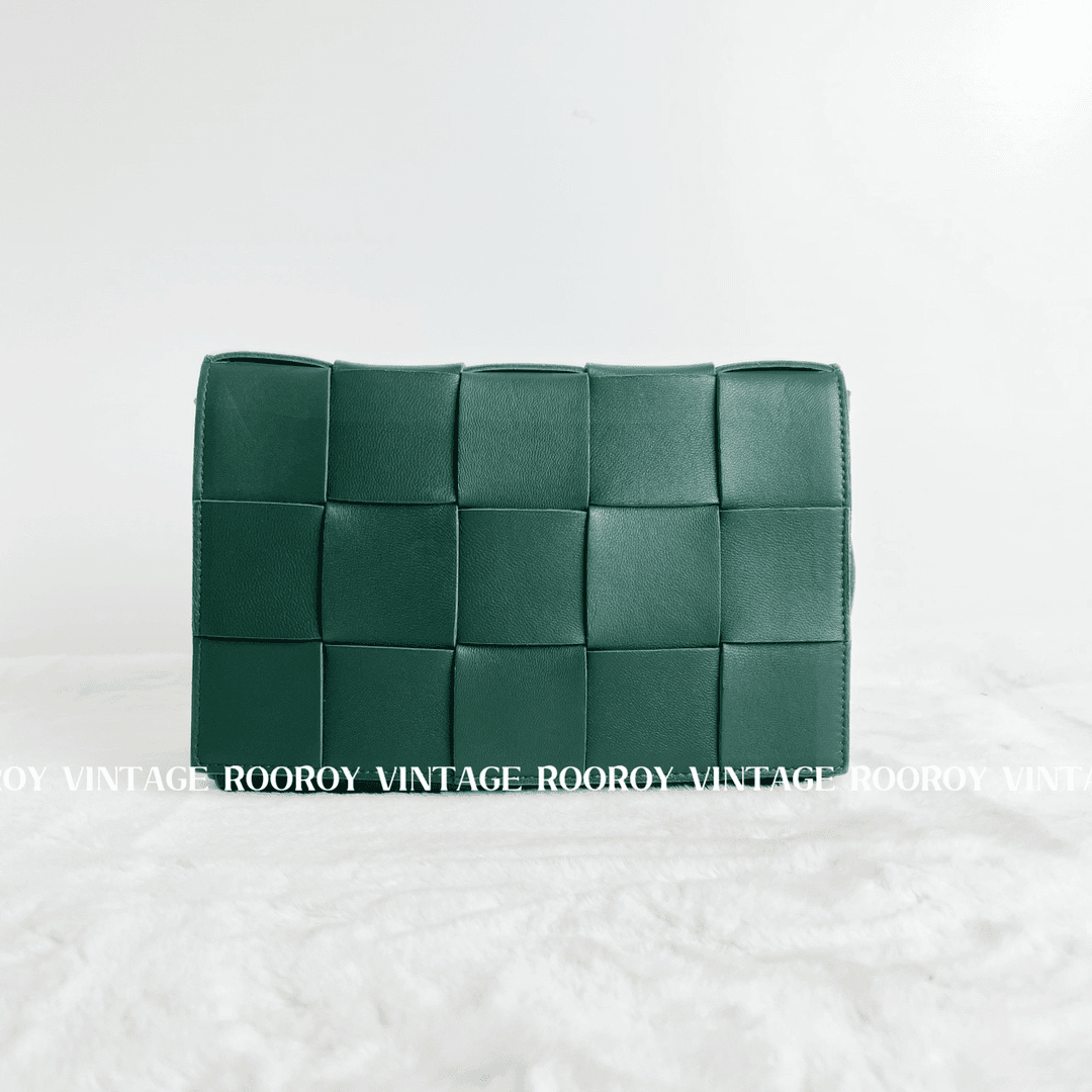95新 BOTTEGA VENETA/葆蝶家 葆蝶家 BV Cassette编织斜挎包/5560