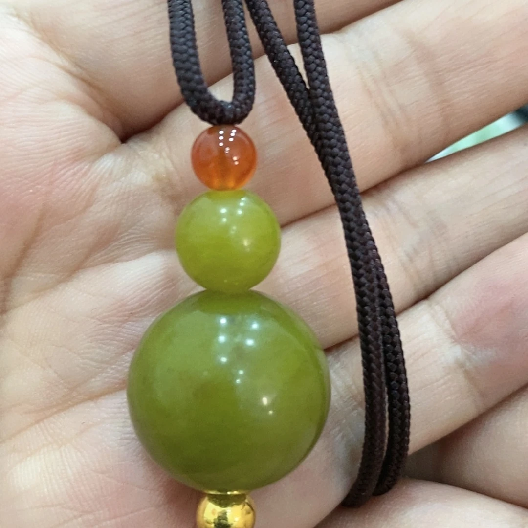 【闪购商品】蛇纹石玉挂件未镶嵌