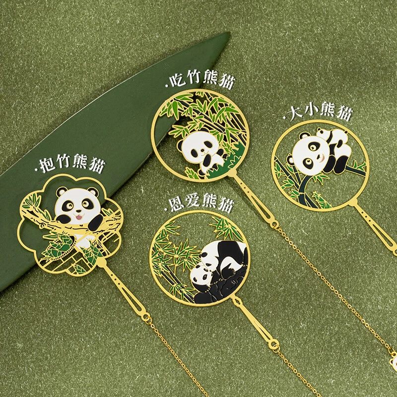 天色书签挂坠国风精致学生创可爱图案文艺精致工艺小清新祝福色彩