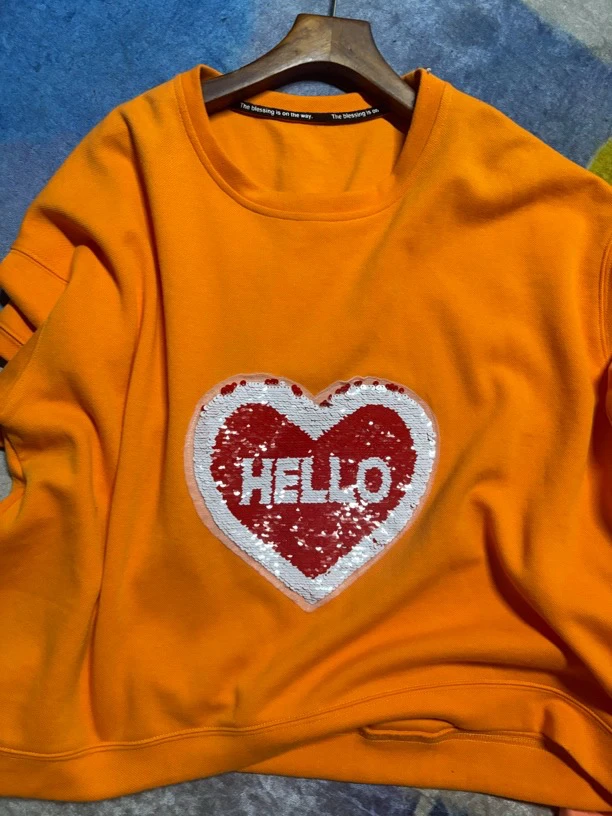 爱心潮牌套装6888