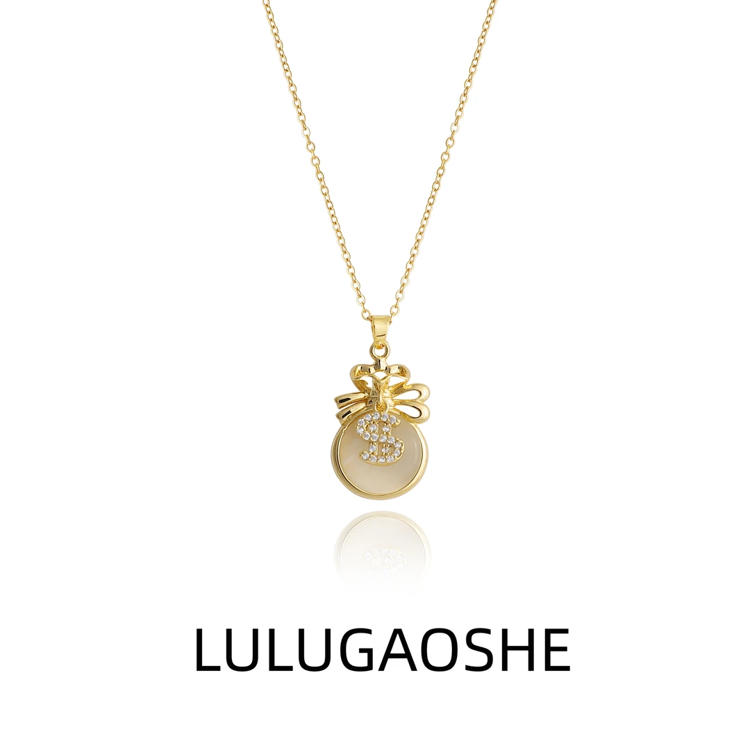 合金吊坠 c-1817钱袋项链高级感显气质轻奢福袋福气满满吊坠8088