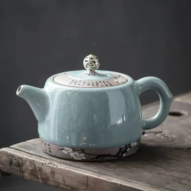 哥窑冰裂德钟壶2899