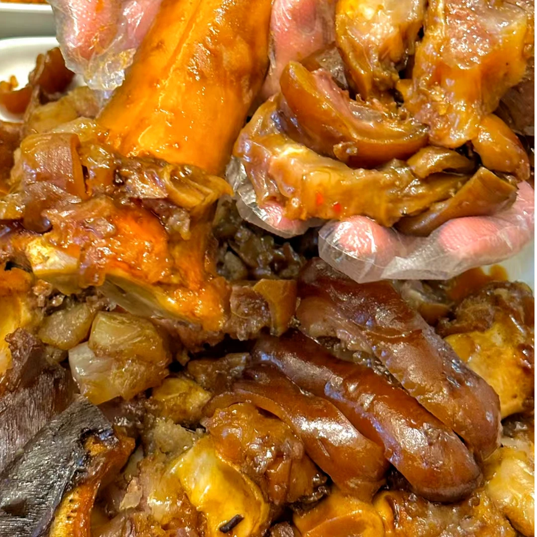 【去骨牛蹄】新疆老回民古法现卤精修0添加熟食即食去骨牛蹄