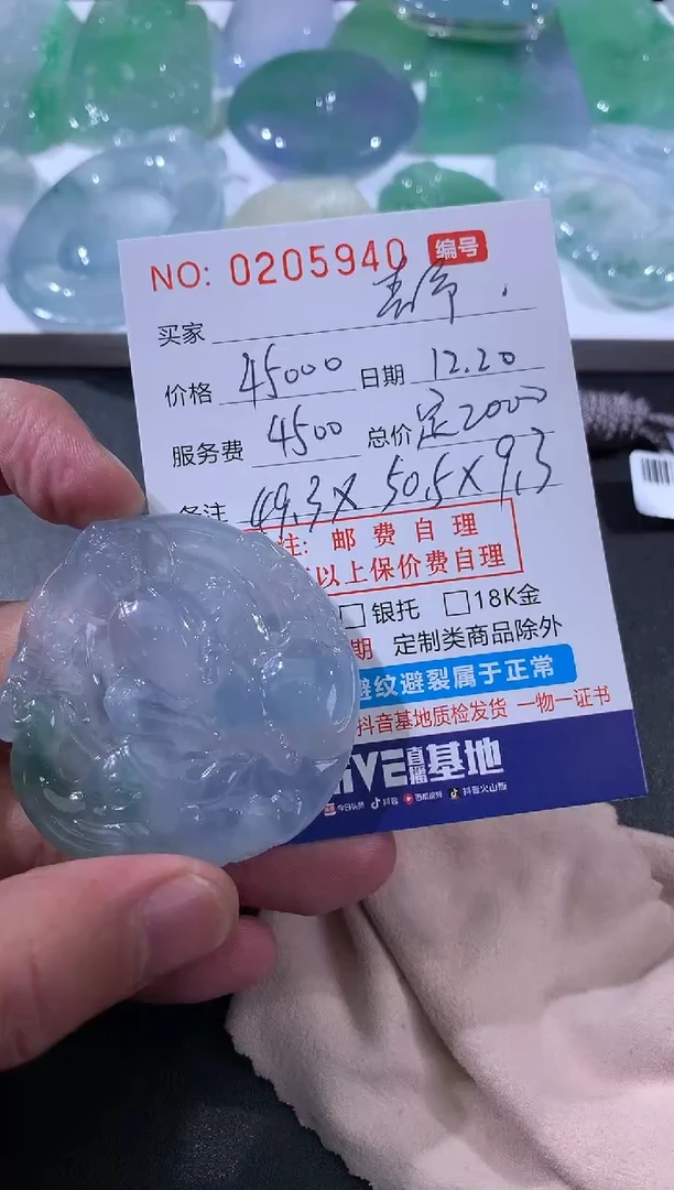 【闪购商品】翡翠颈饰未镶嵌静（订金一）