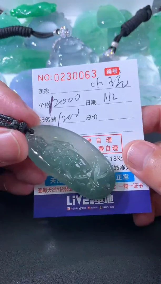 【闪购商品】翡翠颈饰未镶嵌小