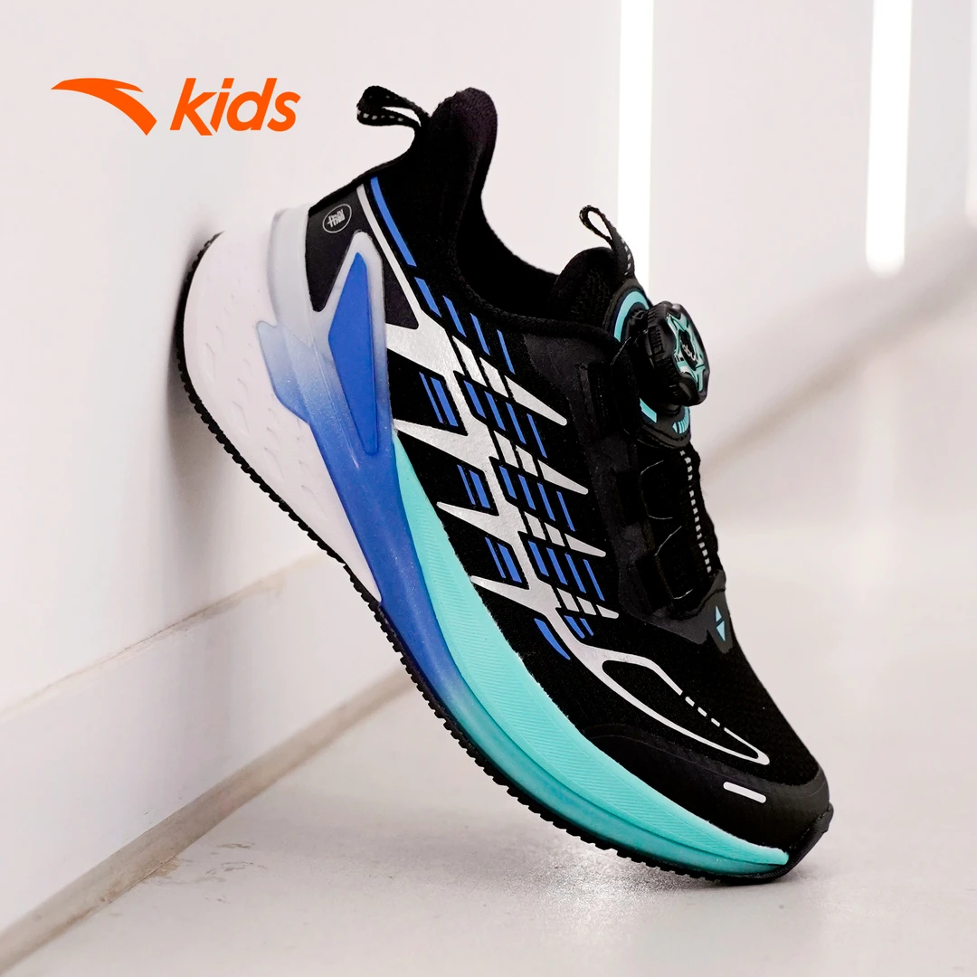 【下架】安踏儿童男女大童运动鞋25新款新派简约跑步鞋儿童运动鞋