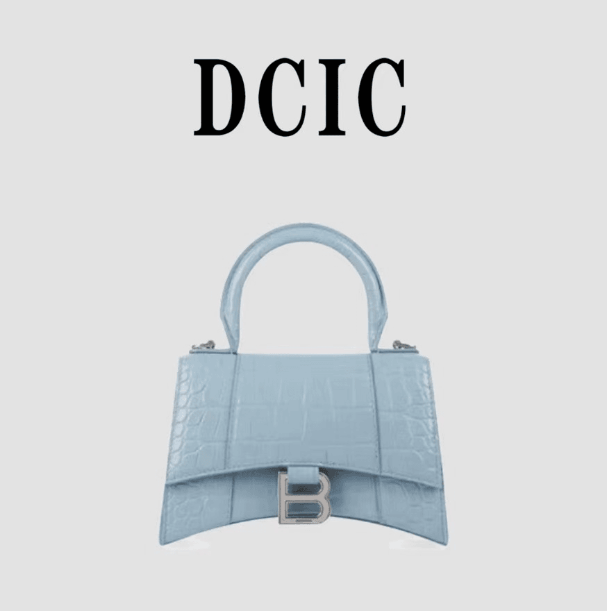 新款轻奢时尚百搭潮流简约手提沙漏包-SL01蓝色