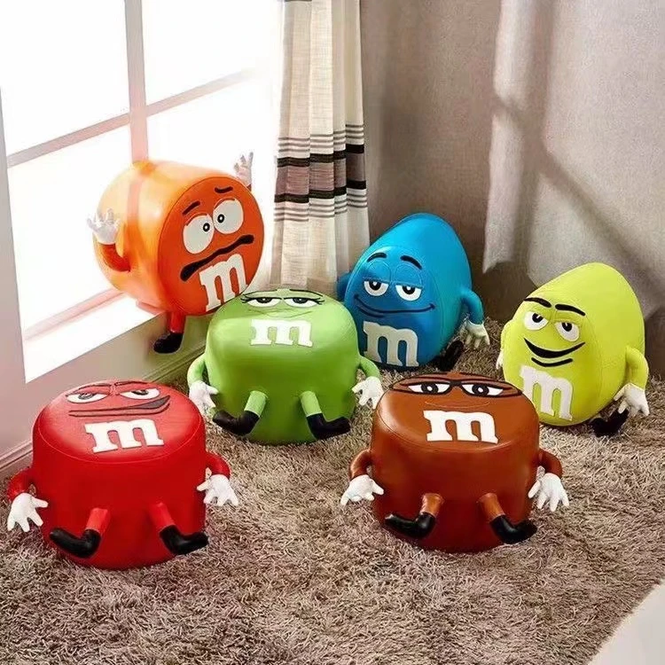 mm豆凳创意凳换鞋凳儿童凳板凳脚凳网红凳卡通凳皮墩凳茶几凳客厅