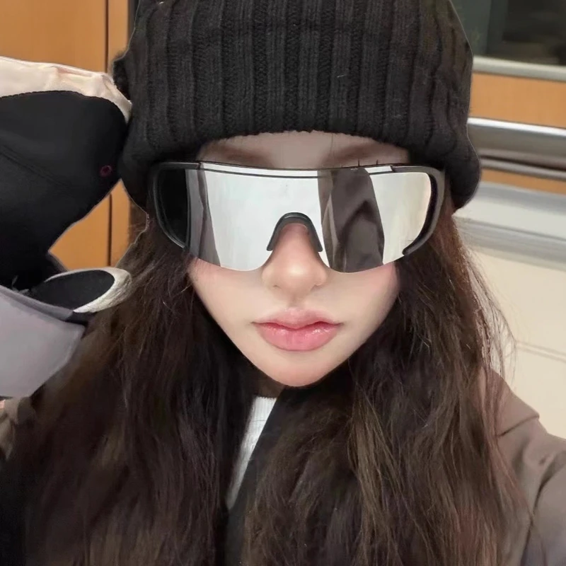 户外骑行登山墨镜雪地防紫外线眼镜滑雪防风防雾护目镜太阳镜女