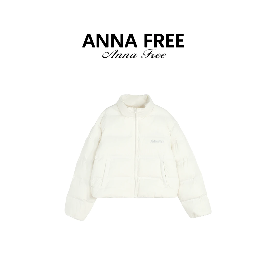 ANNA FERR 2024冬季新款白鸭绒短款羽绒服长袖外套男女款ZCE24712