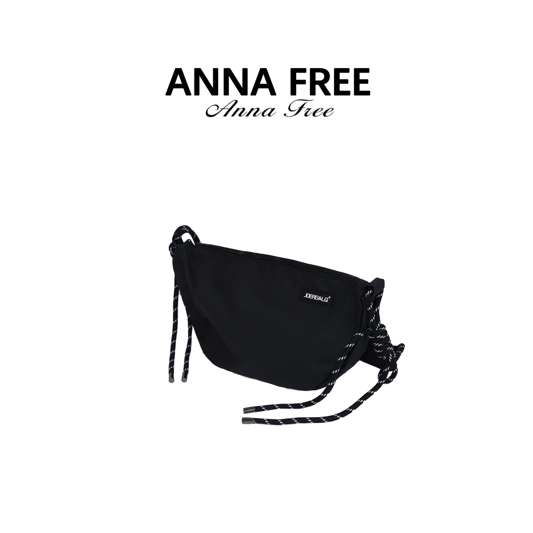 ANNA FREE 【舒适圈】斜挎包单肩包运动饺子包女大容量通勤包ZC8221