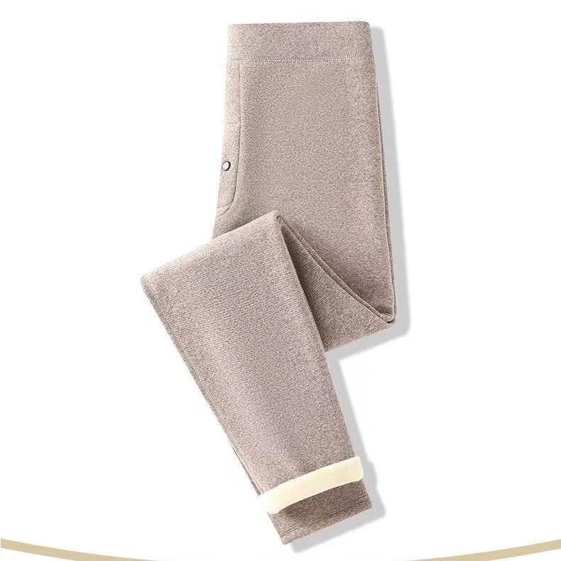 2023新款潮流男士保暖裤加绒加厚弹力锁温显瘦高端上档次爆款绒裤