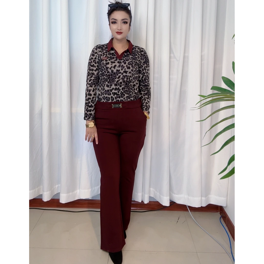 【TURAN专属】时尚裤子显瘦气质休闲百搭阔腿女士修身秋冬网红洋气