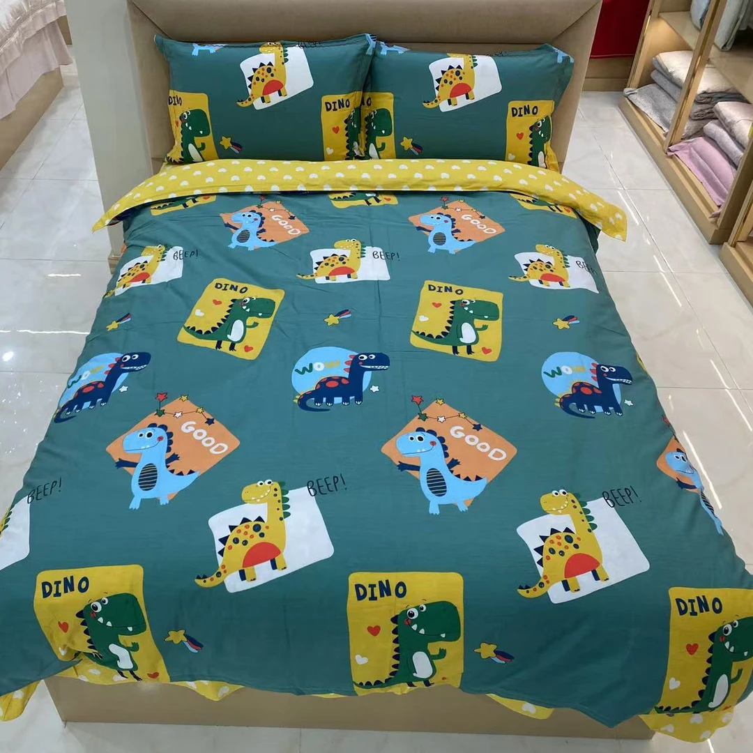 全棉双人四件套印花