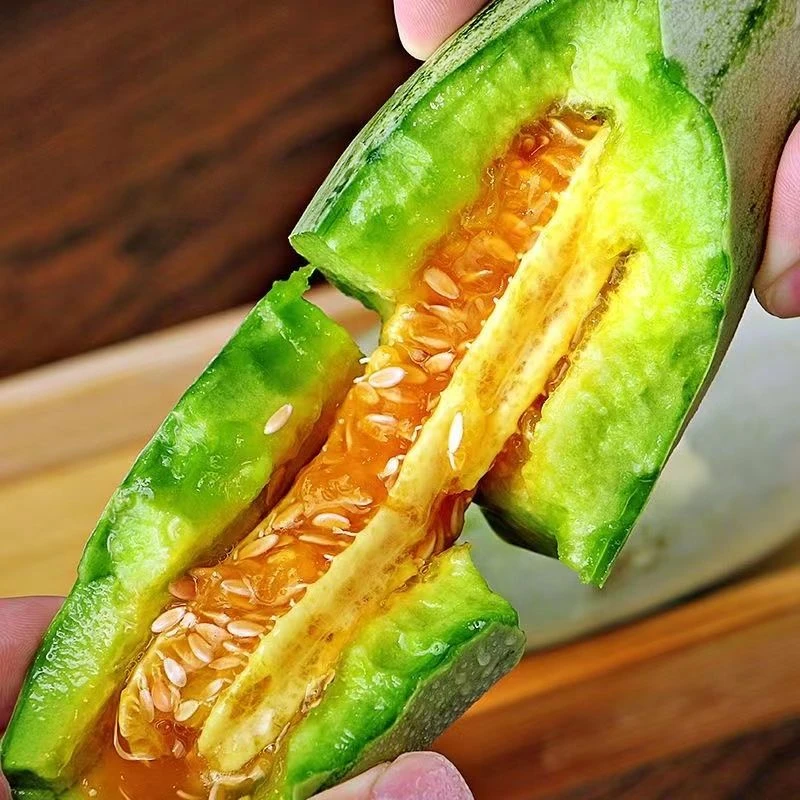 购中】羊角密瓜正宗羊角蜜甜瓜当季孕妇新鲜水果整箱批发食用包赔