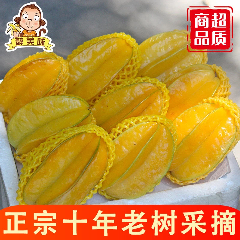 应季新鲜水果福建现摘甜杨桃孕妇清甜多汁果园发货产地精选11正宗