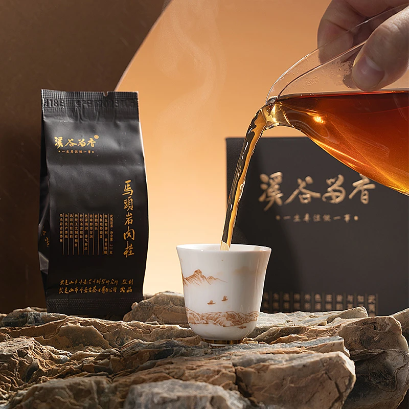 溪谷留香武夷岩茶 马头岩肉桂一本6泡 送礼盒款