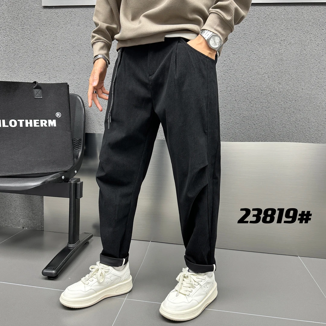 23819/春秋季简约时尚休闲小脚男士休闲裤